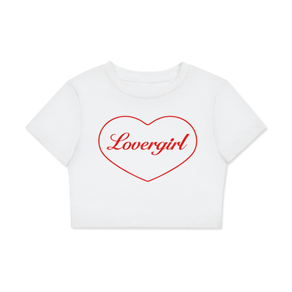Lovergirl Fitted Crop T-Shirt