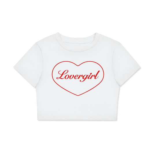 Lovergirl Fitted Crop T-Shirt